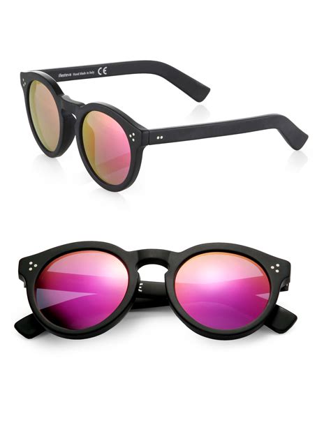 black round mirrored sunglasses|affordable mirrored sunglasses.